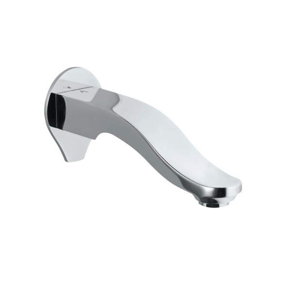 Tiaara Bath Spout with Wall Flange