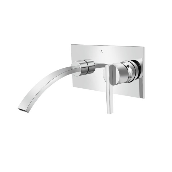 Single Lever in-wall Basin Mixer